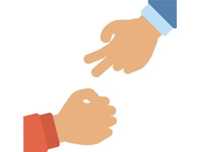 Rock, paper, scissors gif